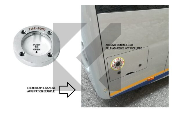 PORTELL.ANTINCENDIO FIRE PORT INOX