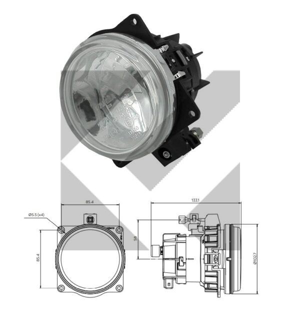 FENDINEBBIA H1 70W 24V