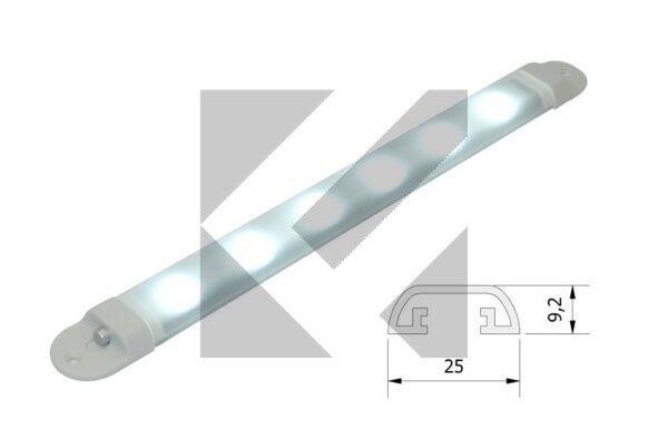 PLAFONIERA LED FLAT 24V 470MM