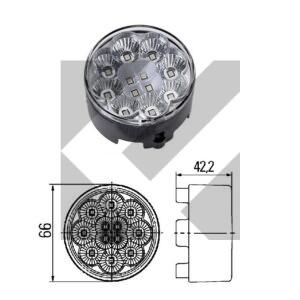 FANALE POST.STOP/POS. LED 24V