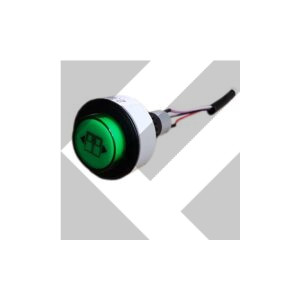 PULSANTE LED APRIPORTA VERDE