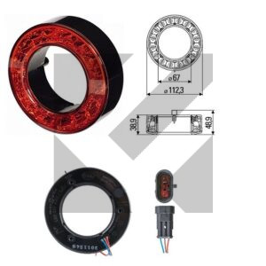 FANALE LED 24V STOP/POSIZIONE