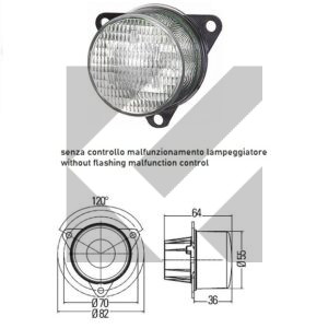 FANALE DIREZIONE LED 24V