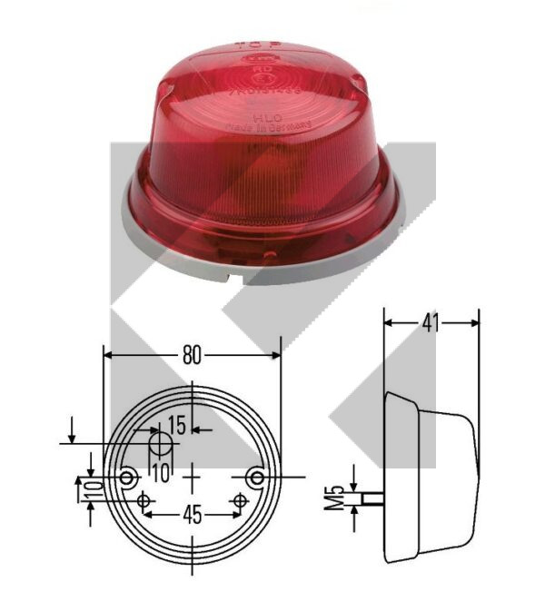 FANALE INGOMBRO POST.12/24V