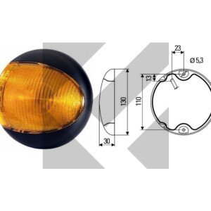 FANALE POST.DIREZIONE 12/24V LED