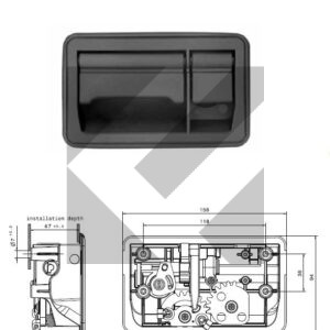 MANIGLIA PNEUMATICA