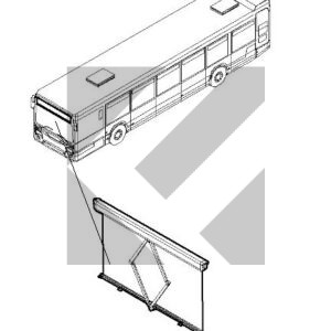 TENDA PARABREZZA MANUALE URBANWAY E6