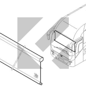 TENDA 24V PARABREZZA L.955MM MAGELYS