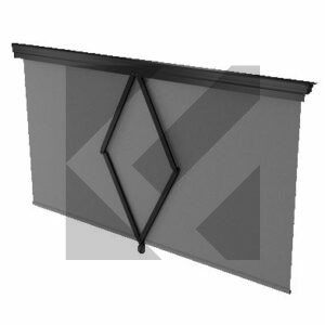 TENDA PARABREZZA MANUALE 934X1186MM