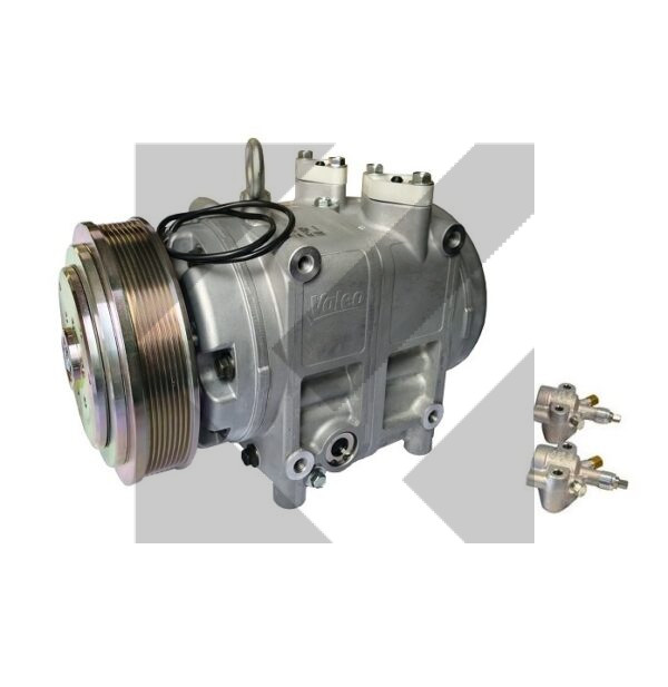 COMPRESSORE TM65 24V POLY-V8 PK D.196