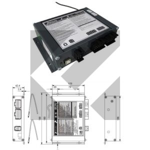 CENTRALINA PORTE 18-30V