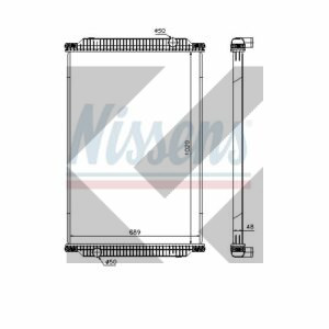 RADIATORE 1020X708X52MM