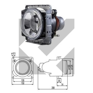 PROIETTORE ANABB.24V DX/SX H1