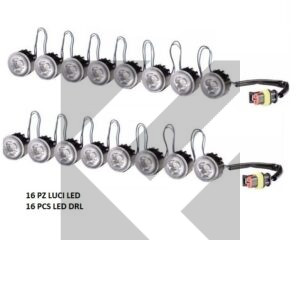 KIT LUCI LED DIURNE 12/24V