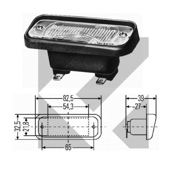 FANALE TARGA 24V