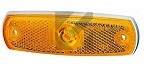 SIDE MARKER C/BASE BIANCA 12V