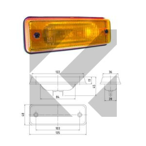 INDICATORE DIREZIONE LAT.DX/SX