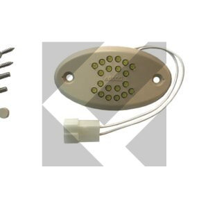 PLAFONIERA BEIGE 24V 20 LED