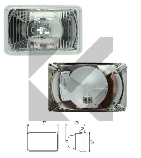 PROIETTORE ABBAGLIANTE DX/SX