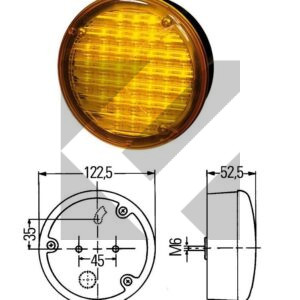 FANALE DIREZIONE POST.LED 24V