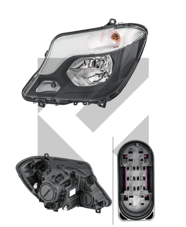 PROIETTORE SX 12V H7