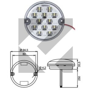 FANALE LED 12/24V RETROMARCIA