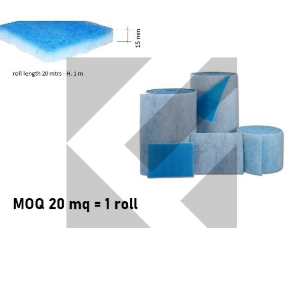 FILTRO ANTIPOLVERE H.1M SP.15MM (MQ)