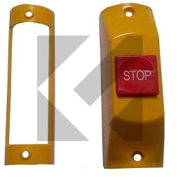 PULSANTE GIALLO/STOP ROSSO C/RID.D30