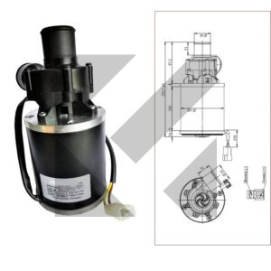 POMPA CENTRIFUGA 24V 6000L/H