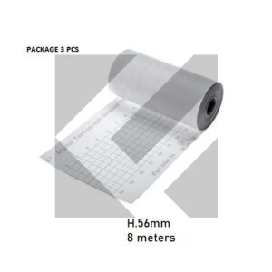ROTOLI TACHIGRAFO DGT 56MMX8M(3PZ)