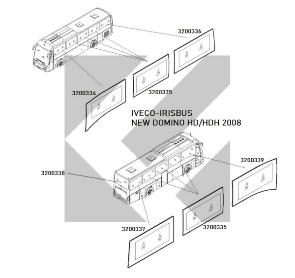 CRISTALLO LAT.DX/SX NEW DOMINO