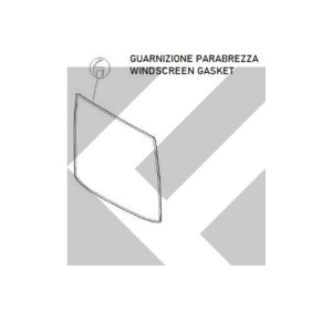 GUARNIZIONE PARABREZZA UV:NR