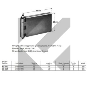 CERNIERA C/INGRASS.60X80X6