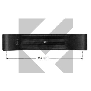 TIRANTE PORTA GOMMA 164MM