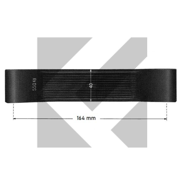 TIRANTE PORTA GOMMA 164MM