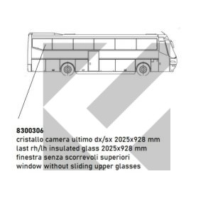 CRISTALLO CAM.LAT.GRIGIO ULTIMO DX/SX FUTURA