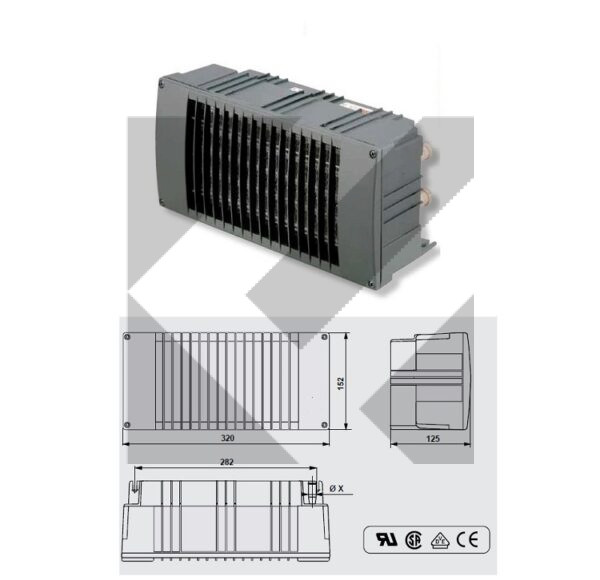 AEROTERMO SILENCIO 2 12V