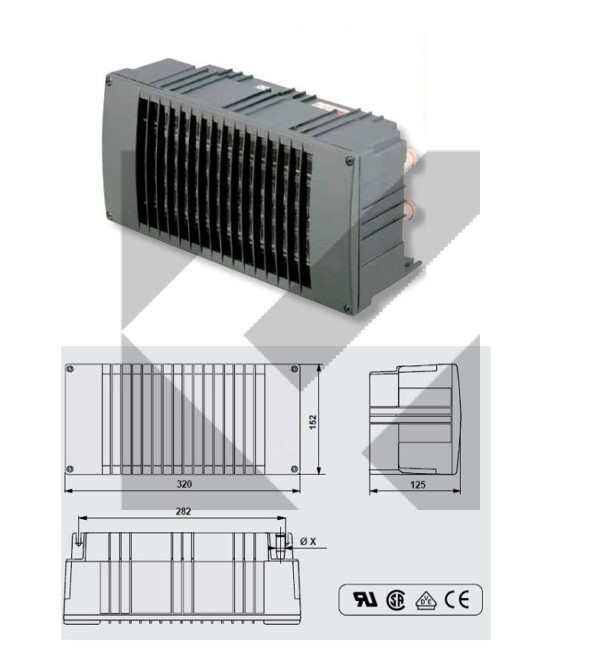 AEROTERMO SILENCIO 2 24V