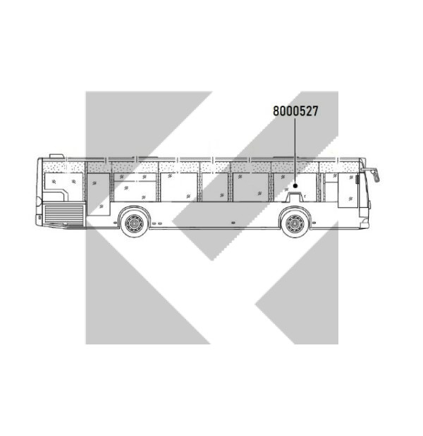 CRISTALLO LAT.DX 2225X790