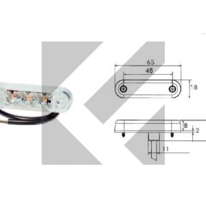 LUCE INGOM.LED ANT. 12V