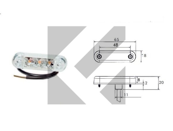 LUCE INGOM.LED ANT. 12V