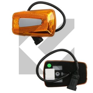 INDICATORE DIR.GIALLO LED C/CATAD.