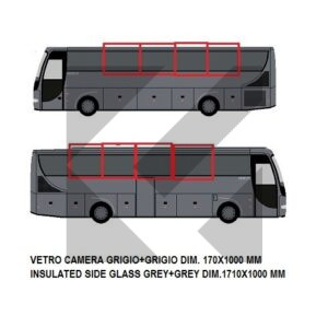CRISTALLO LAT.DX/SX GENESIS BARBI GRIGIO+GRIGIO