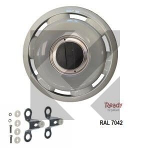 DISCO COPRIR.ANT.COLUMBUS 22.5'' RAL 7042