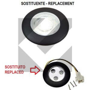 FARETTO/SPOT LED 10-30V 3W