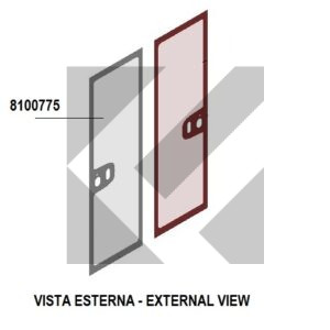 CRISTALLO SX (V.E.) PORTA