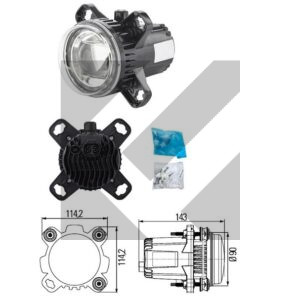 PROIETTORE ANABAGGLIANTE LED 12/24V CEM