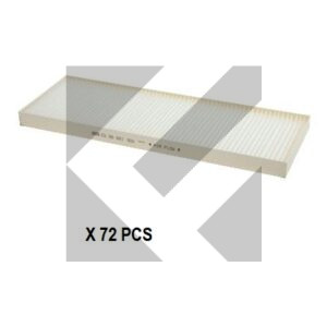 KIT(72PZ) FILTRI ABITACOLO 495X175X30MM