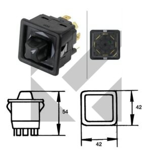 JOYSTICK RETROVISORI 12V
