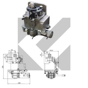 GRUPPO PORTA 24V DX